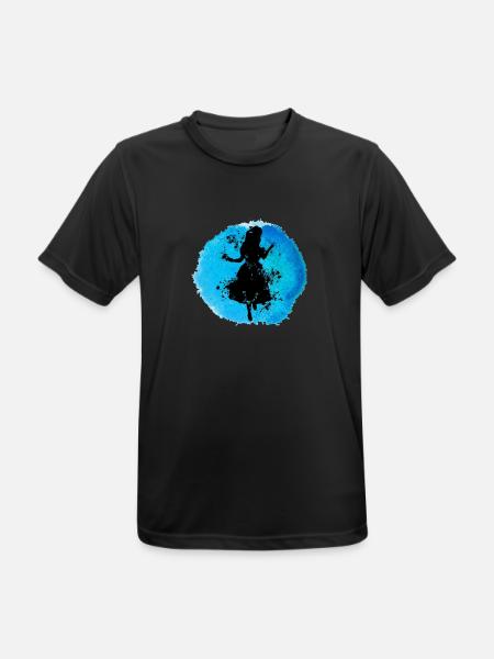 Alice in Underground - Men's Breathable T-Shirt - black