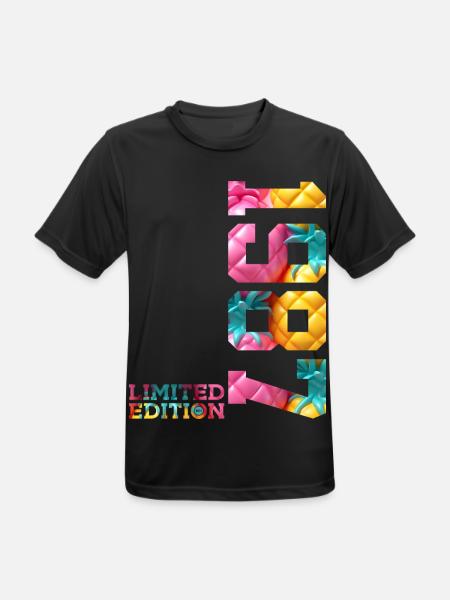 39TH BIRTHDAY LIMITED EDITION 1987 - Men's Breathable T-Shirt - black