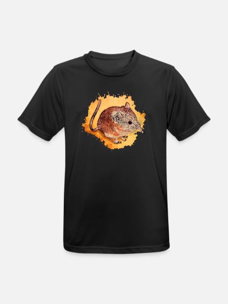 Rüsselspringer - Männer T-Shirt atmungsaktiv - Schwarz