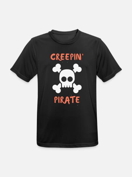 Creepin Pirate - Men's Breathable T-Shirt - black