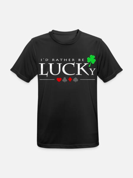 Poker - Männer T-Shirt atmungsaktiv - Schwarz