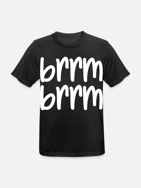 brrm brrm - Men's Breathable T-Shirt - black