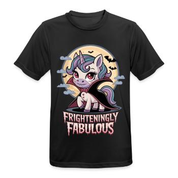 Frighteningly Fabulous - Men's Breathable T-Shirt - black - Front - AI Model Male 178 light (178cm)