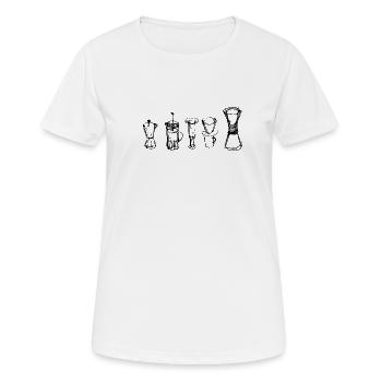 Alternative Coffee - Women's Breathable T-Shirt - white - Front - AI Model Female 172 dark (172cm)