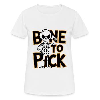 Bone To Pick - Women's Breathable T-Shirt - white - Front - AI Model Female 172 dark (172cm)