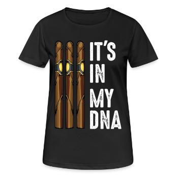 Zigarre - Frauen T-Shirt atmungsaktiv - Schwarz - Vorne - AI Model Female 172 light (172cm)