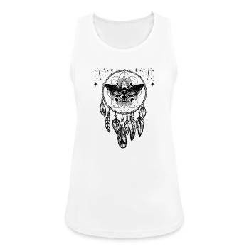 Tarot Karte Okkult Astrologie gothic esoterik - Frauen Tank Top atmungsaktiv - Weiß - Vorne - Zoe (177cm)