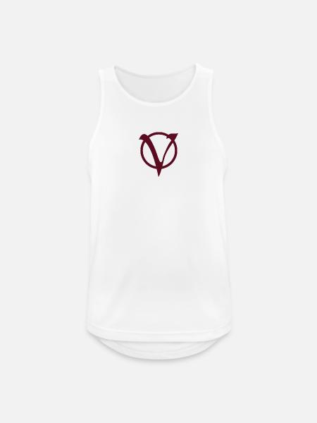 Vendetta Logo - Männer Tank Top atmungsaktiv - Weiß