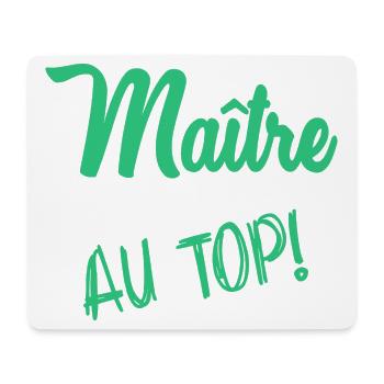MEISTER - Mousepad (Querformat) - Weiß - Vorne