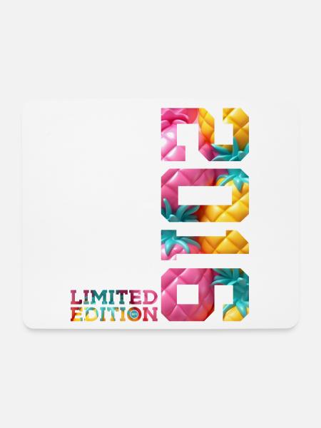10. GEBURTSTAG LIMITED EDITION 2016 - Mousepad (Querformat) - Weiß