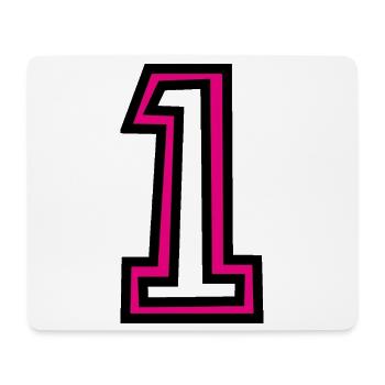 1. 1 JAHR. 1. JAHRESTAG. 1 JAHR GEBURTSTAG - Mousepad (Querformat) - Weiß - Vorne