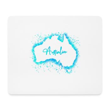 Australien - Mousepad (Querformat) - Weiß - Vorne