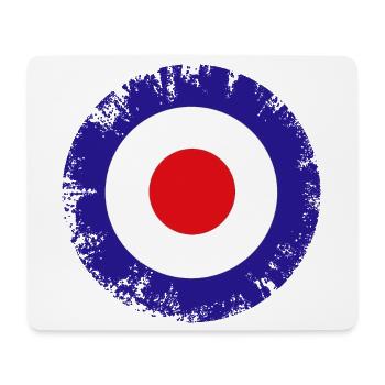 Mod-Ziel - Mousepad (Querformat) - Weiß - Vorne