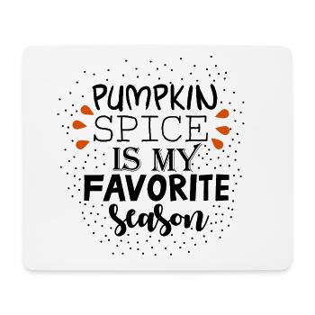 Kürbis Kürbiszeit Herbst Geschenk - Mousepad (Querformat) - Weiß - Vorne