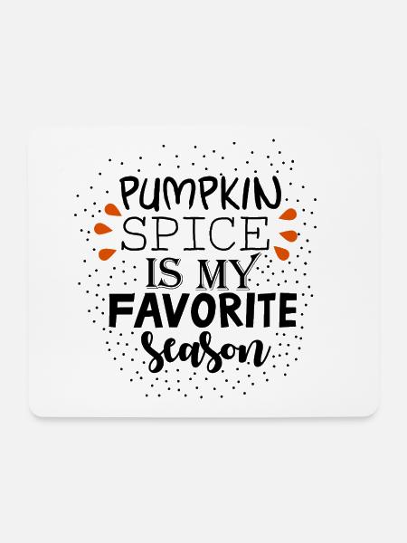Kürbis Kürbiszeit Herbst Geschenk - Mousepad (Querformat) - Weiß