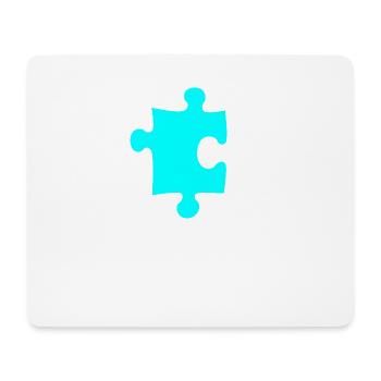 Puzzle - Mousepad (Querformat) - Weiß - Vorne
