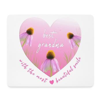 best grandma granny - Mousepad (Querformat) - Weiß - Vorne