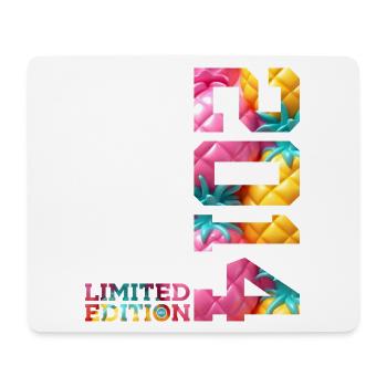 12TH BIRTHDAY LIMITED EDITION 2014 - Mouse Pad (horizontal) - white - Front