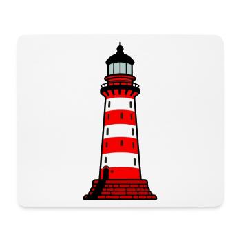 Lighthouse - Mouse Pad (horizontal) - white - Front