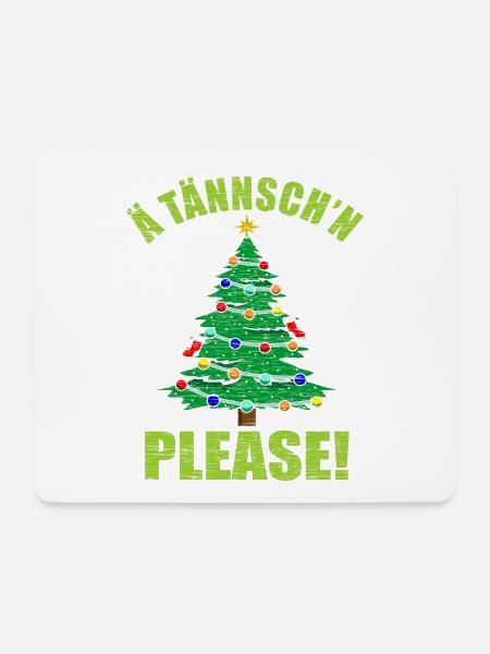 Denglisch Weihnachten Englisch Lehrer - Mousepad (Querformat) - Weiß