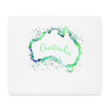 Australien - Mousepad (Querformat) - Weiß - Vorne