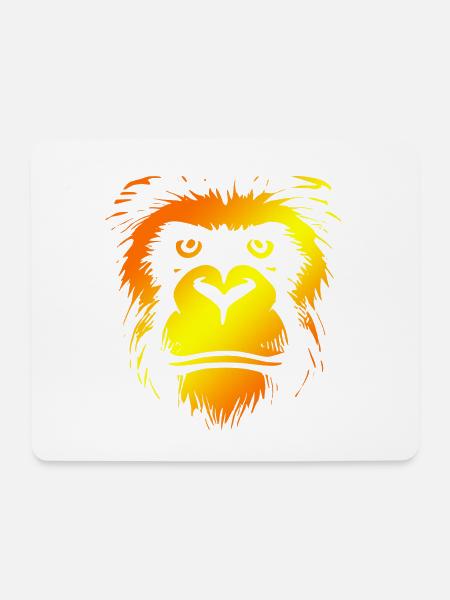 Fastnacht - Karneval - Kostüm - Spruch - Affe - Mousepad (Querformat) - Weiß