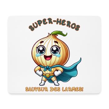 Superheld - Retter der Tränen - Mousepad (Querformat) - Weiß - Vorne