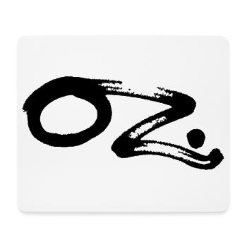 OZ - Mousepad (Querformat) - Weiß - Vorne