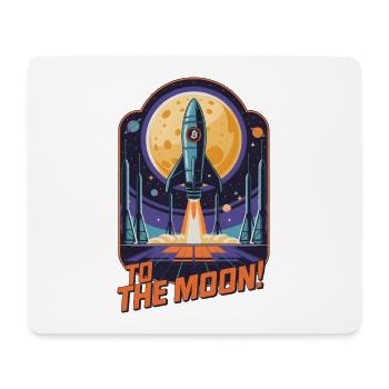 Vers la Lune - Tapis de souris (format paysage) - blanc - Devant