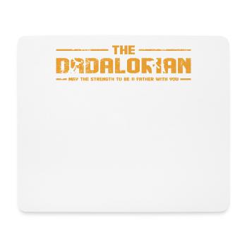 The Dadalorian Daddy Gift - Mousepad (Querformat) - Weiß - Vorne