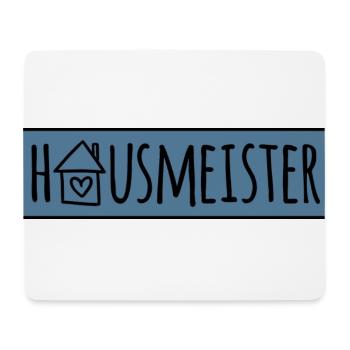 Hausmeister - Mousepad (Querformat) - Weiß - Vorne