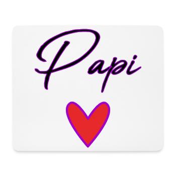 GRANDPA. DAD. FATHER'S DAY. HAPPY FATHER'S DAY - Mouse Pad (horizontal) - white - Front