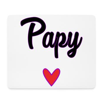 GRANDPA. DAD. FATHER'S DAY. HAPPY FATHER'S DAY - Mouse Pad (horizontal) - white - Front