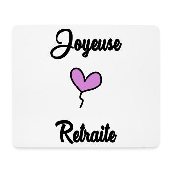 RETIREMENT. RETIREMENT. RETIRED. RETIREMENT - Mouse Pad (horizontal) - white - Front