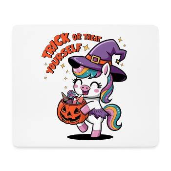Trick Or Treat Yourself - Mouse Pad (horizontal) - white - Front