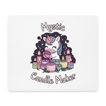 Fabricant de bougies mystiques. - Tapis de souris (format paysage) - blanc - Devant