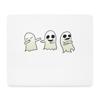 Dancing Ghost - Mousepad (Querformat) - Weiß - Vorne