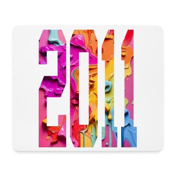 BUNT 15TH BIRTHDAY 2011 - Mouse Pad (horizontal) - white - Front