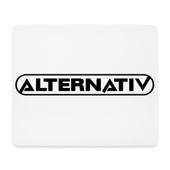 Alternativ - Mousepad (Querformat) - Weiß - Vorne