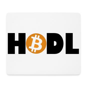 Bitcoin Revolution – Hold the Future - Mouse Pad (horizontal) - white - Front