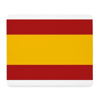 SPANISCHE FLAGGE - Mousepad (Querformat) - Weiß - Vorne