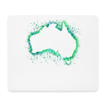 Australien - Mousepad (Querformat) - Weiß - Vorne