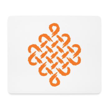 Unendlich Symbol Keltisches Symbol - Mousepad (Querformat) - Weiß - Vorne