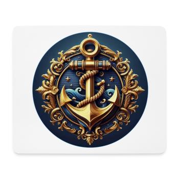 Anchor Logo - Mouse Pad (horizontal) - white - Front