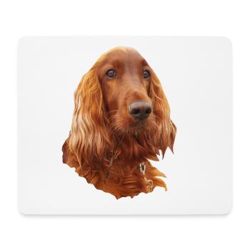 Irish Setter Red - Mousepad (Querformat) - Weiß - Vorne