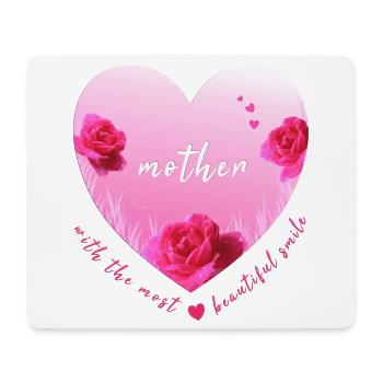 mother Mummy mom mama - Mousepad (Querformat) - Weiß - Vorne