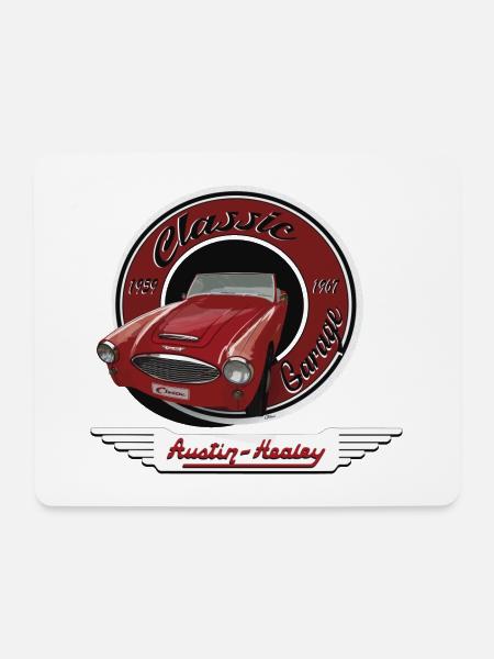 Oldtimer - Mousepad (Querformat) - Weiß
