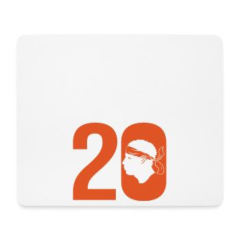 GR20 Trek Wandern Korsika Gr20 Gr 20 GR 20 - Mousepad (Querformat) - Weiß - Vorne