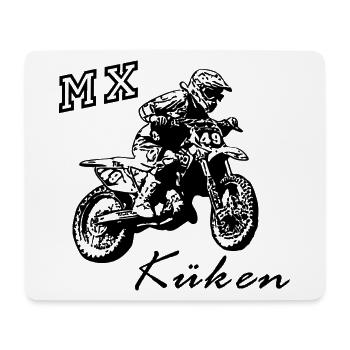 mx kueken - Mousepad (Querformat) - Weiß - Vorne