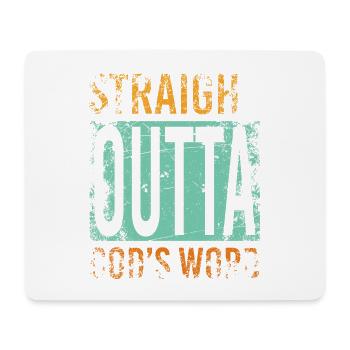 Christ Geschenk - Mousepad (Querformat) - Weiß - Vorne